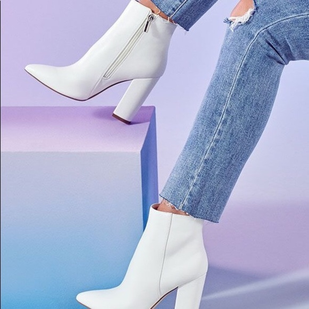 White Booties